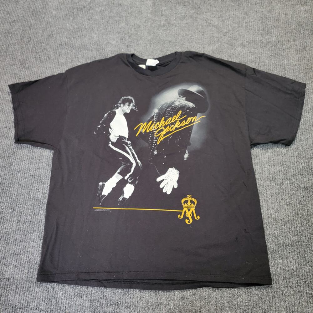 Michael Jackson Moves Graphic T Shirt Black Mens 2XL Delta Pro Weight